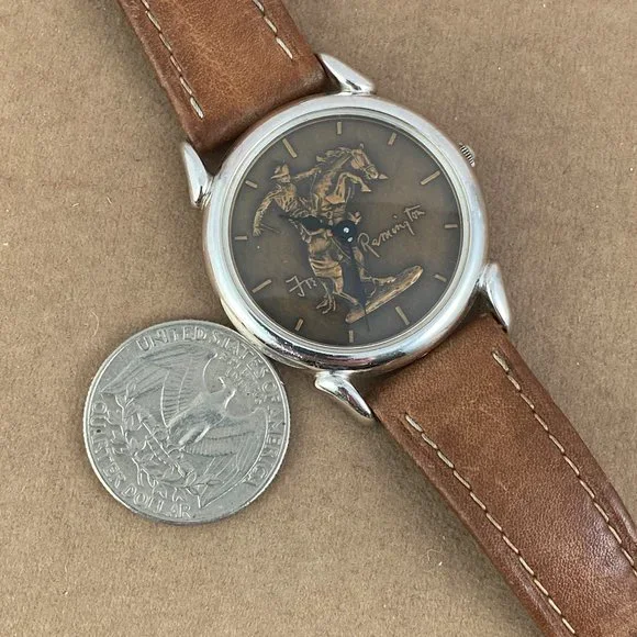 Vintage Bronco Buster by Frederic Remington Original Masterpiece Watch